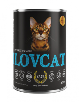 LOVCAT indyk gęś 400g