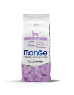 Monge cat sterilised kurczak 10kg